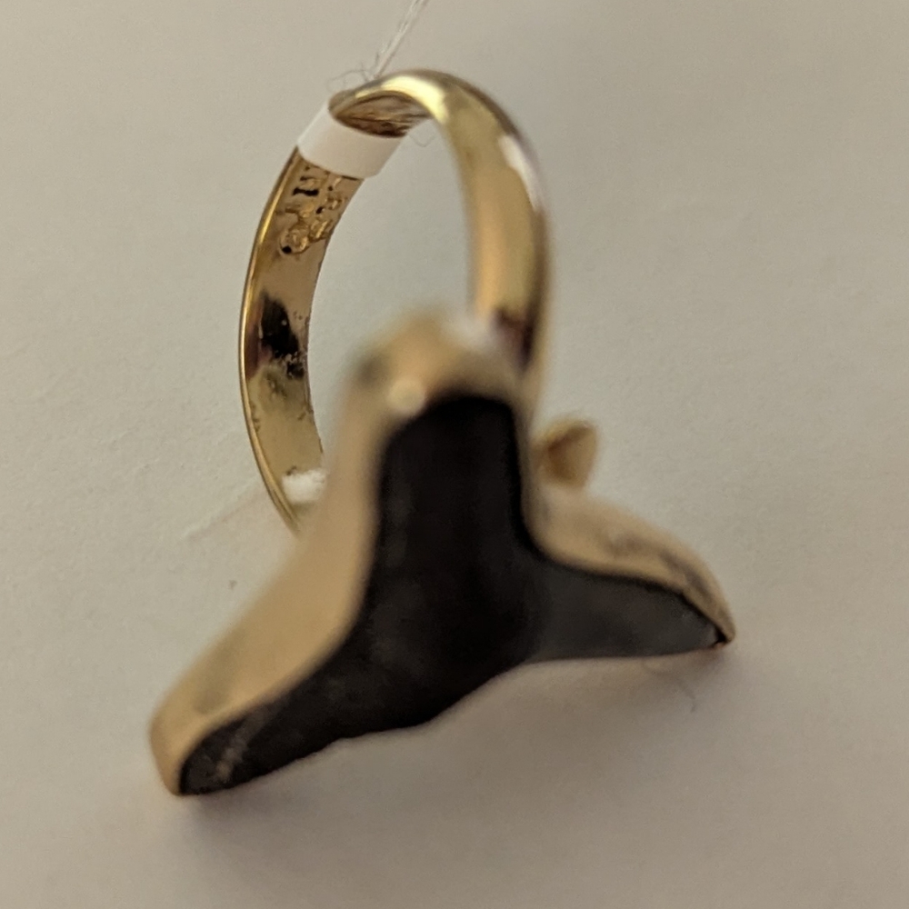 Charles Albert Adjustable Shark Tooth Ring